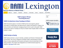 Tablet Screenshot of namilexington.org